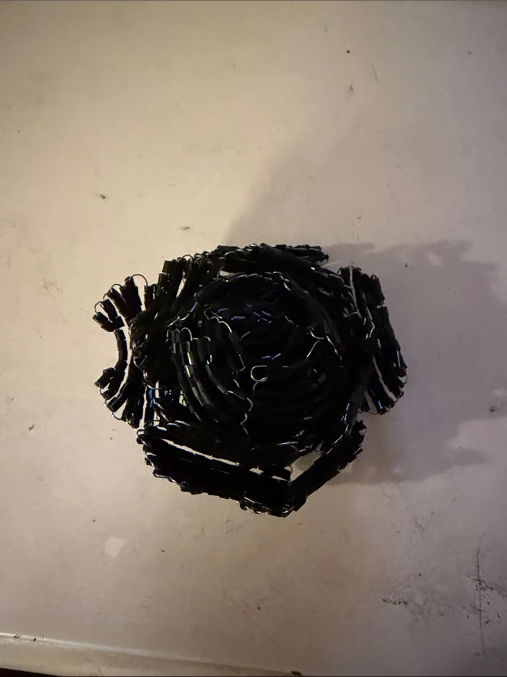 Elegant Black Floral Brooch - Classic Women’s Accessory